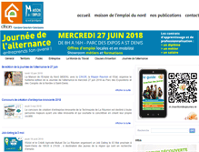 Tablet Screenshot of mden-reunion.fr